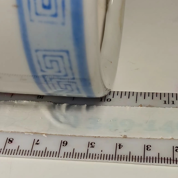 Tall Chinese Porcelain Handpainted Vase Birds and Flowers on White - Picture 7 of 7